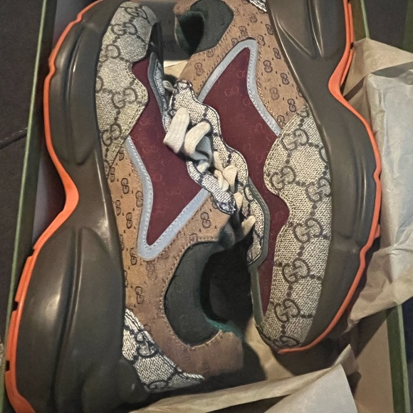Women’s GG Rhyton sneaker Size 37.5 - Picture 2 of 4
